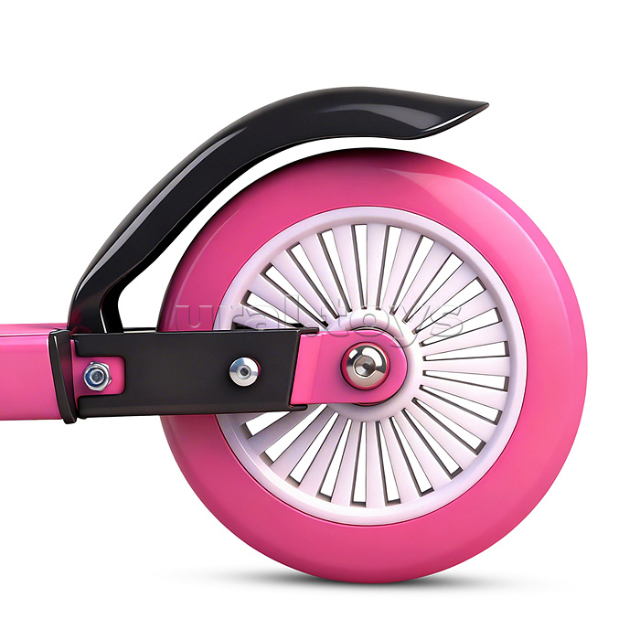 Самокат 2-х колесный ROCKET,колеса PU/ 125 мм, ABEC 7, розовый (в пакете)