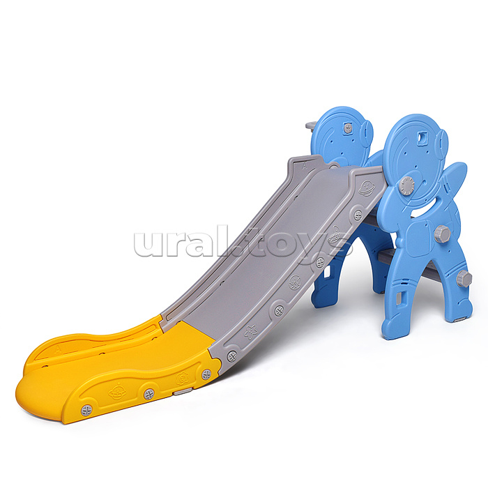 Горка детская "Космонавт" (цвет голубой)