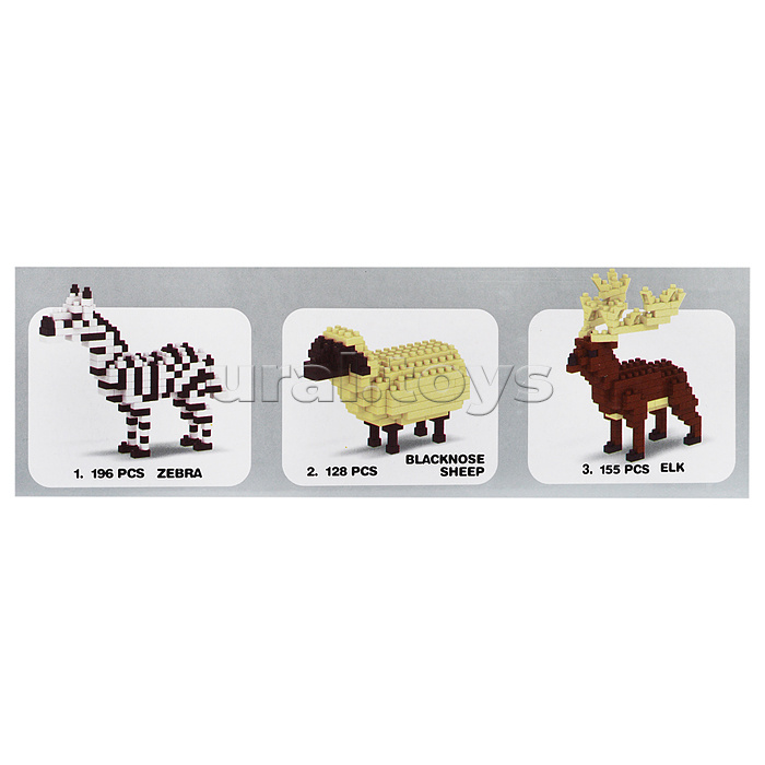Конструктор "Фигурки: Животные" в коробке