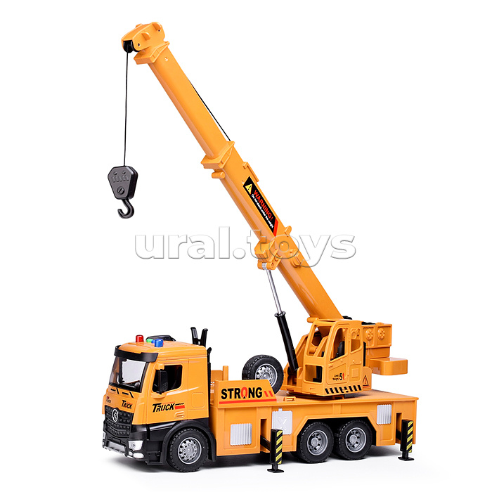 Машина "Автокран" 1:12, в коробке