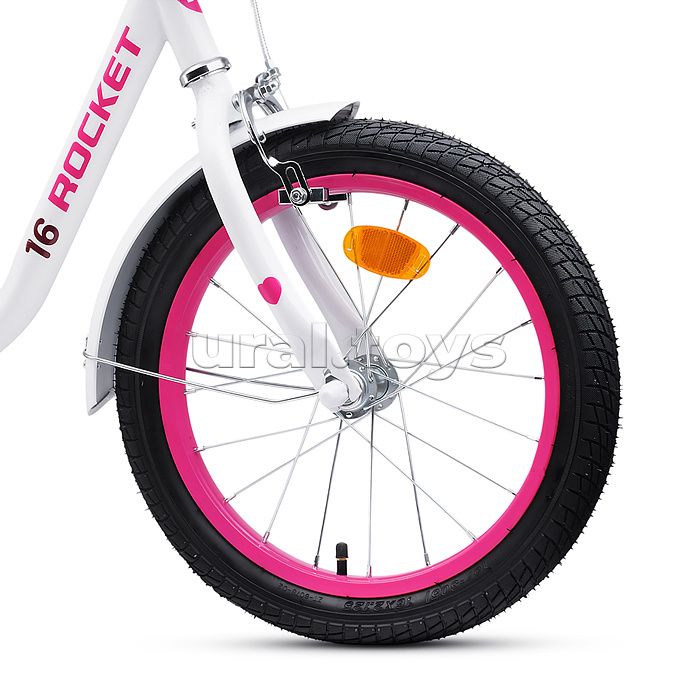 Велосипед 16" Rocket Bella, цвет белый