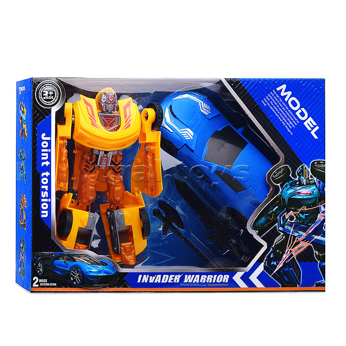 Робот "Inwader Warrion" трансформирующийся, в коробке