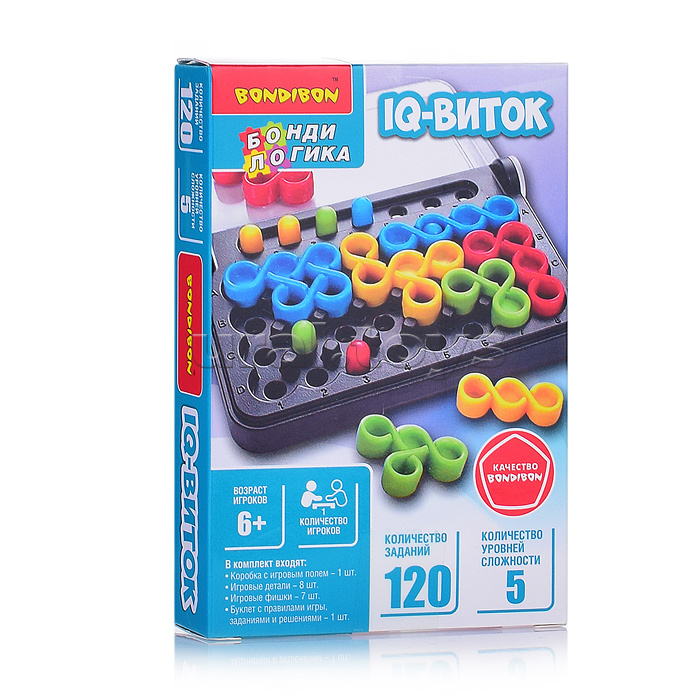 Игра настольная логическая "IQ-Виток"