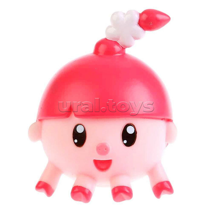 Игрушка для купания "Малышарики" Нюшенька, в сетке