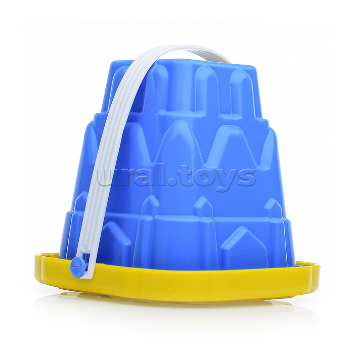 Ведро детское Башня с крышкой и с 4 логическими фигурами Ведро детское Башня с крышкой и с 4 логическими фигурами