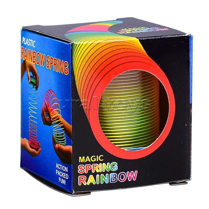 Игрушка-пружинка "Радостный смайлик"