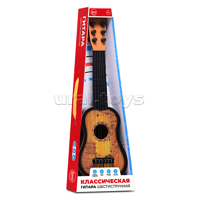 Гитара "Классическая" шестиструнная, в коробке