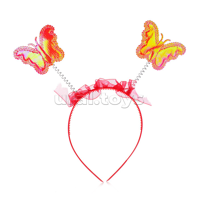 Крылья карнавальные "Волшебница" (ободок, крылья, палочка) в пакете