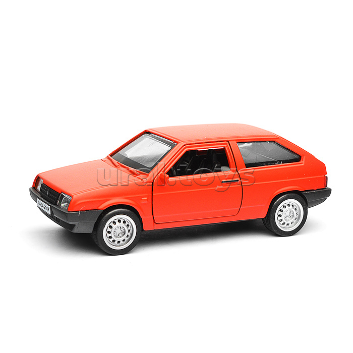Машина металл LADA-2108 "Сgenybr" матовый 12 см, (дв, баг, красный) в коробке