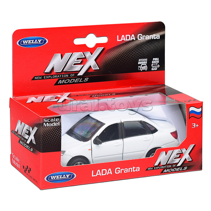 Машинка 1:38, в асс., набор 23RUS