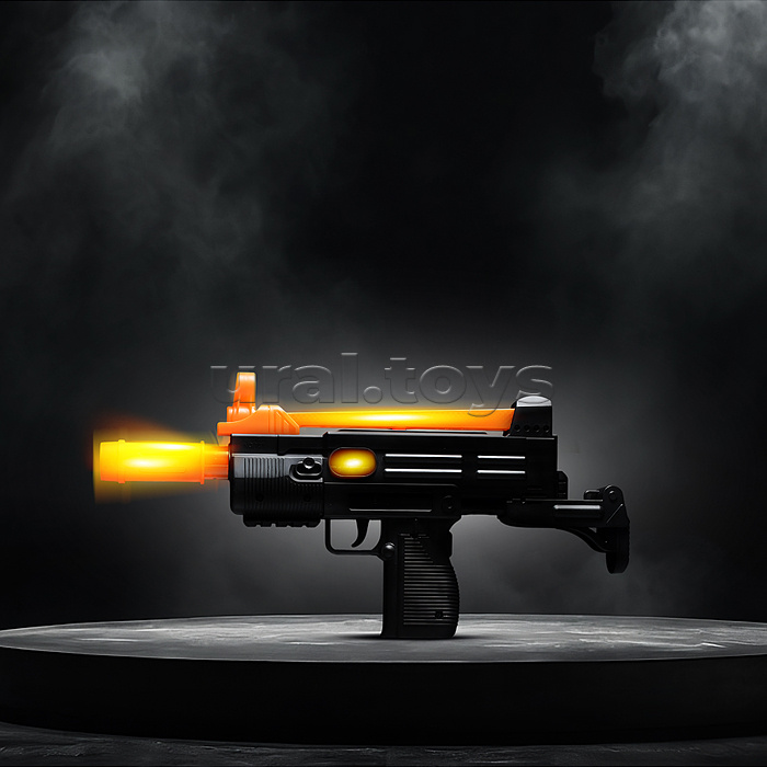 Автомат "Опасность" (с акустической и световой вибрацией + тактический жилет + стратегический пакет) в коробке