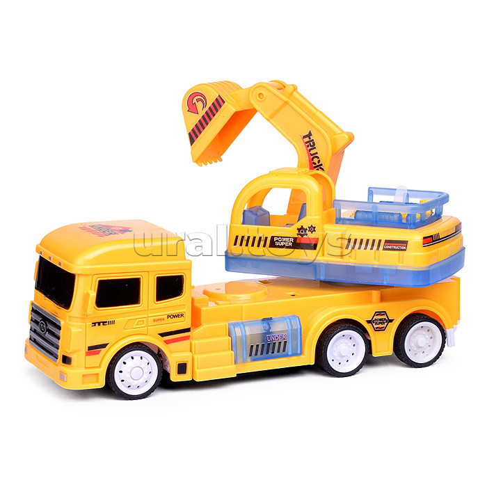 Машина "Манипулятор с ковшом" р/у, 27 MHz, в коробке