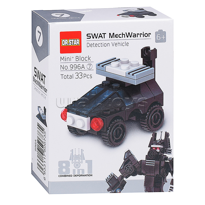 Конструктор "Робот собровец" в коробке