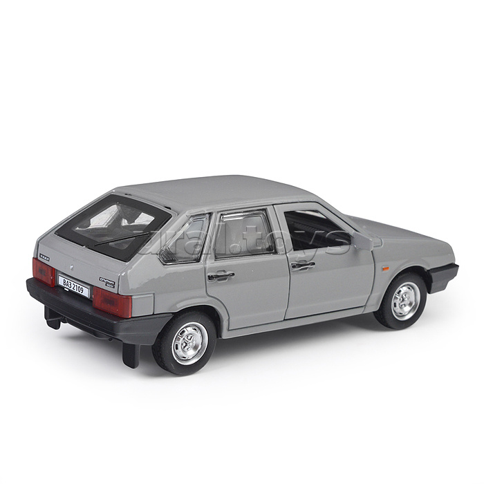 Машина металл ВАЗ-2109 "Спутник" 12 см, (двери, багаж, серебряный) инерц., в коробке Машина металл ВАЗ-2109 "Спутник" 12 см, (двери, багаж, серебряный) инерц., в коробке