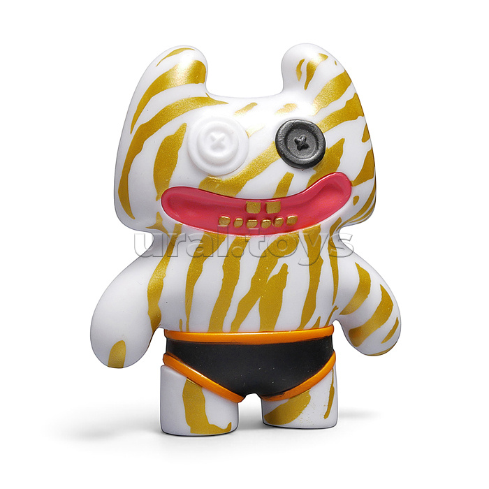 Коллекционная фигурка Золотой Медвежонок, 1 шт. в коробке с окном, Fuggler Gold Edition