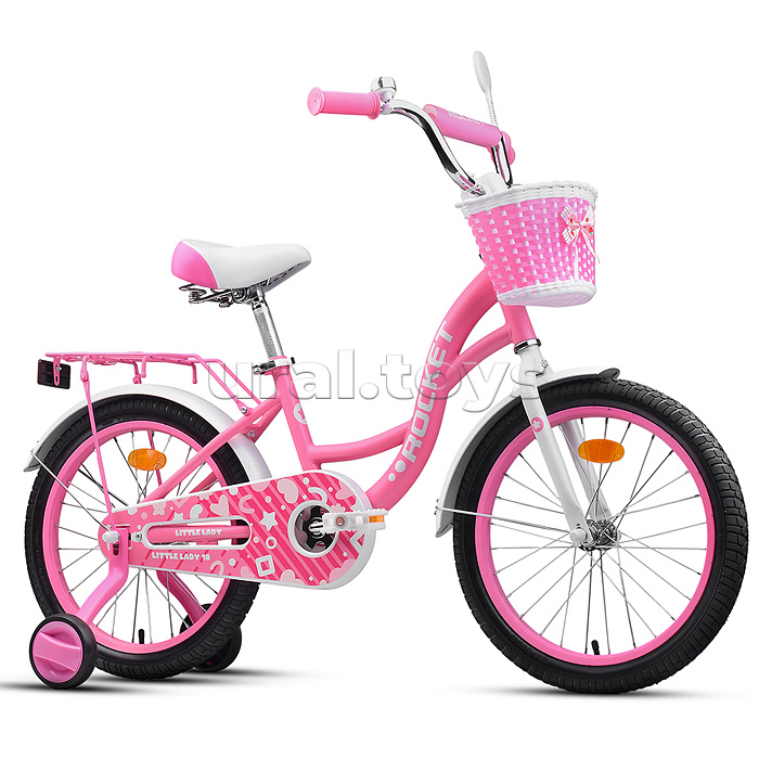 Велосипед 18" Rocket Little Lady, цвет розовый