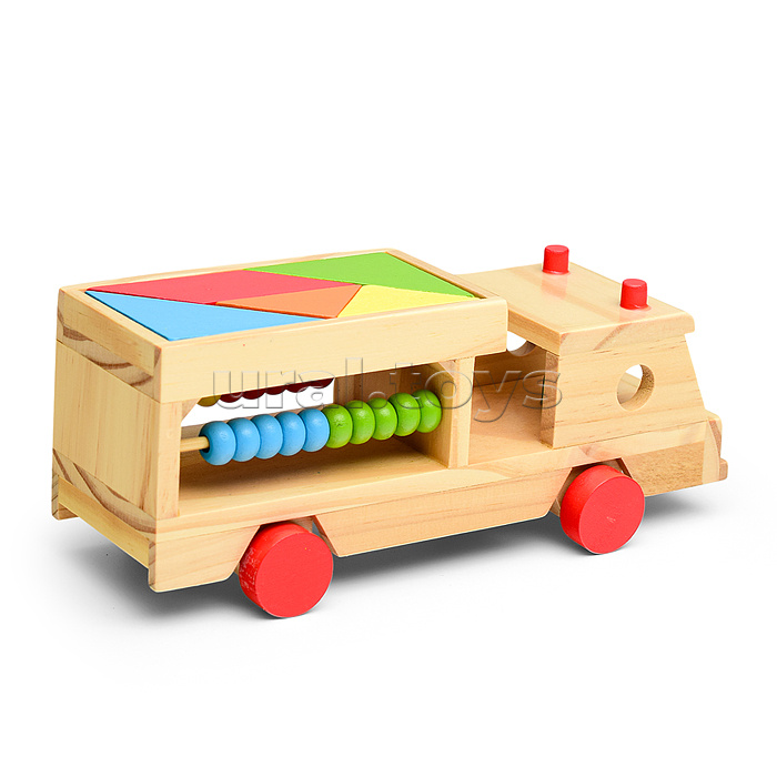 Машина с конструктором (5 дет.)