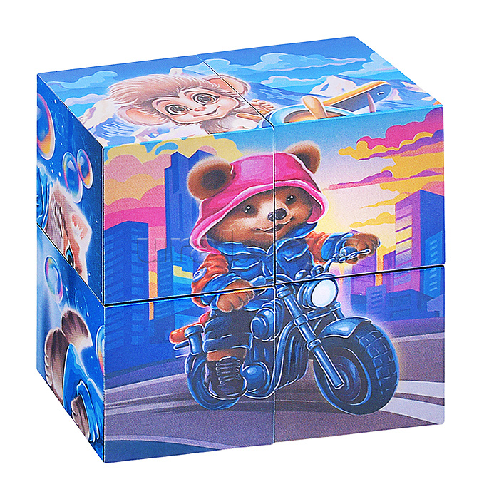 Кубики (4 куб) "Лапочки"