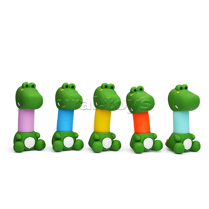 Игрушка - антистресс-брелок "Крокодил" 9см.