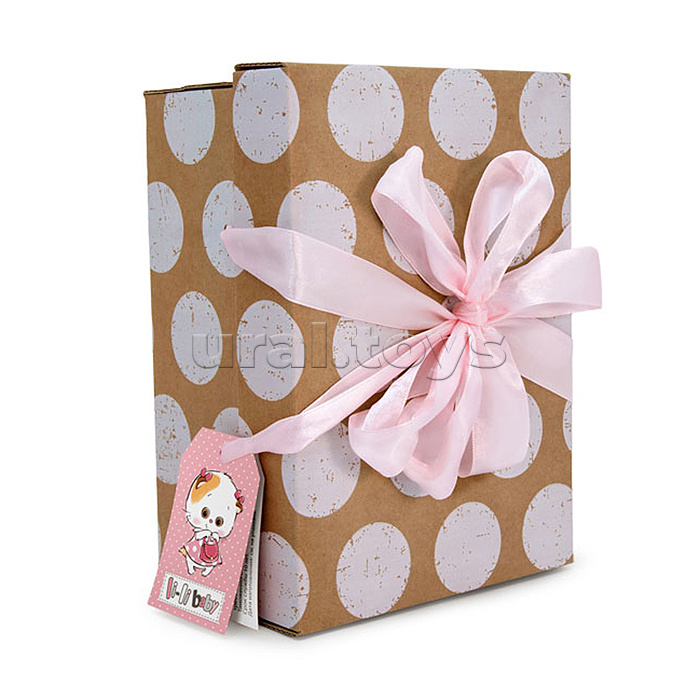 Кошка Ли-Ли BABY в платье с белым бантом