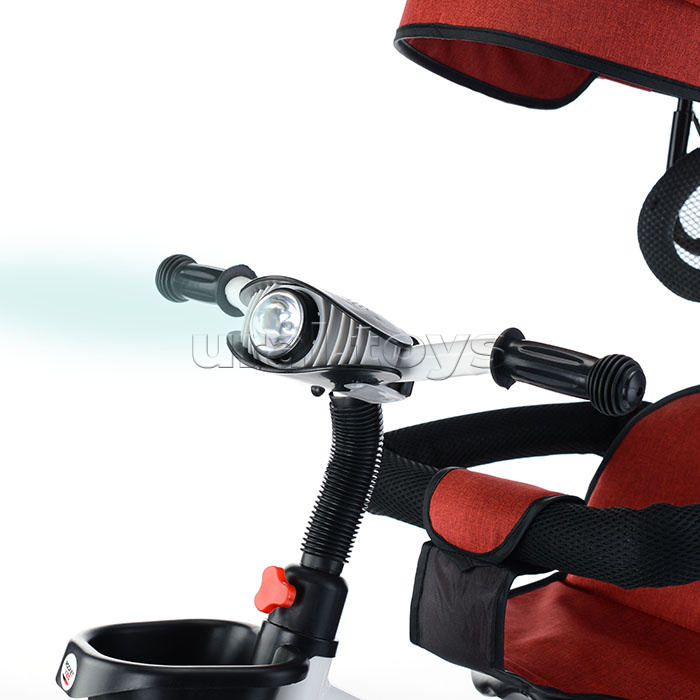 Велосипед 3-х колесный, красный