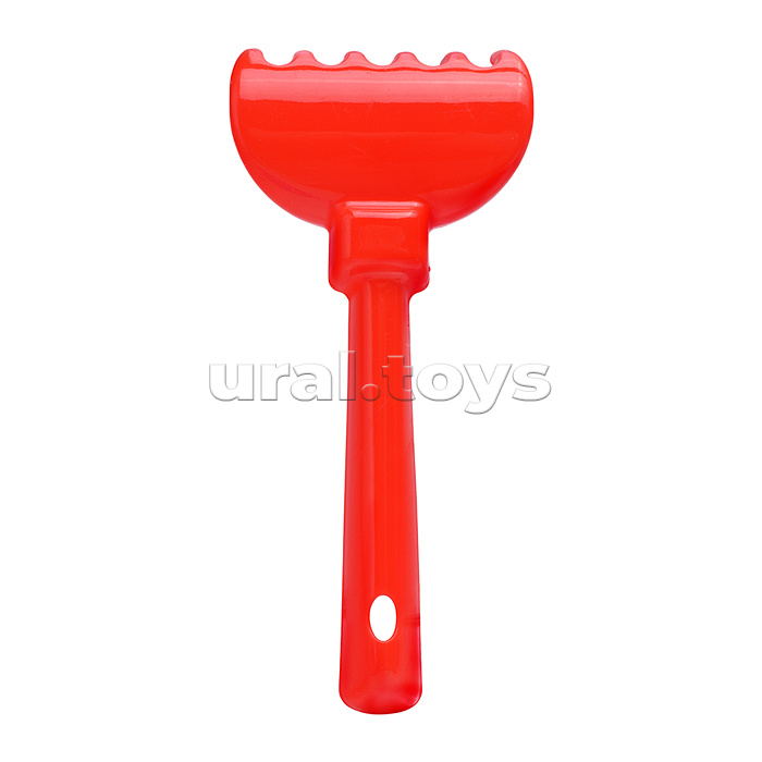 Набор №228: ведро малое с наклейкой, ситечко-цветок, совок №2, грабельки №2, 2 формочки, лейка малая