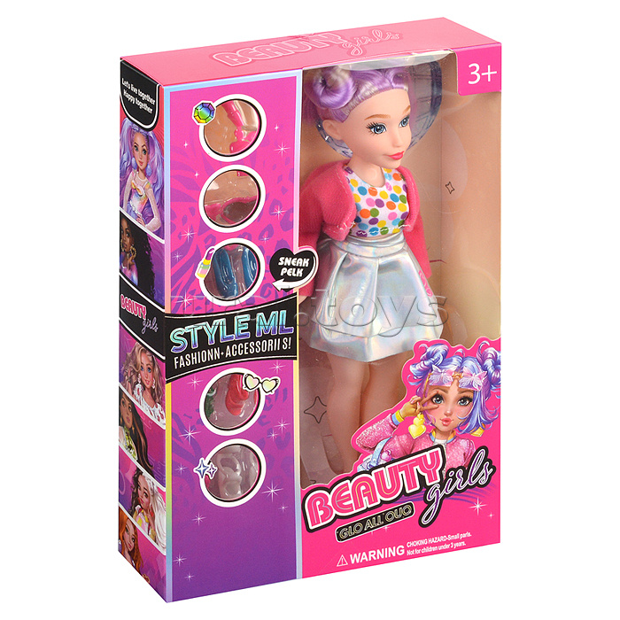 Кукла "Beauty-1" с аксессуарами, в коробке Кукла "Beauty-1" с аксессуарами, в коробке
