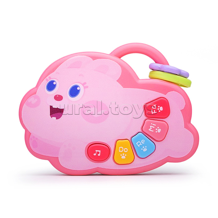 Пианино "Зайчик" (на батарейках) в коробке