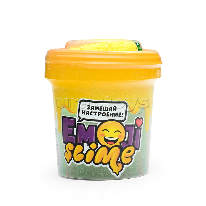 Игрушка в наборе модели "Slime Emoji" 120 мл, зеленый