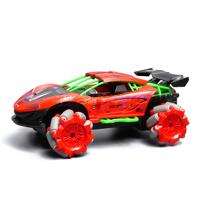 Машина "Король скорости" р/у, 27 MHz, со спреем, с аккум., в коробке