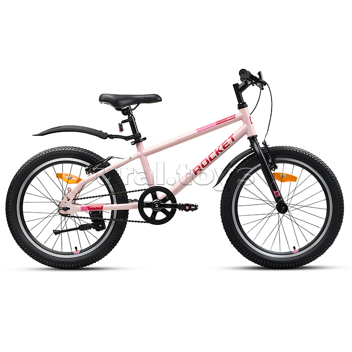 Велосипед 20" Rocket Crux, цвет розовый, размер 11"