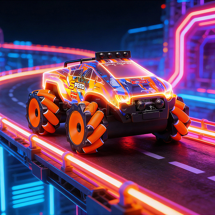 Машина "Скорость ветра" р/у, 27 MHz, в коробке