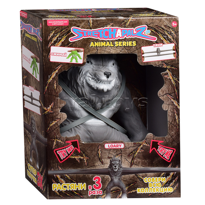 Фигурка-тянучка Animals/Животные 24 см, Волк Лори. Фигурка-тянучка Animals/Животные 24 см, Волк Лори.