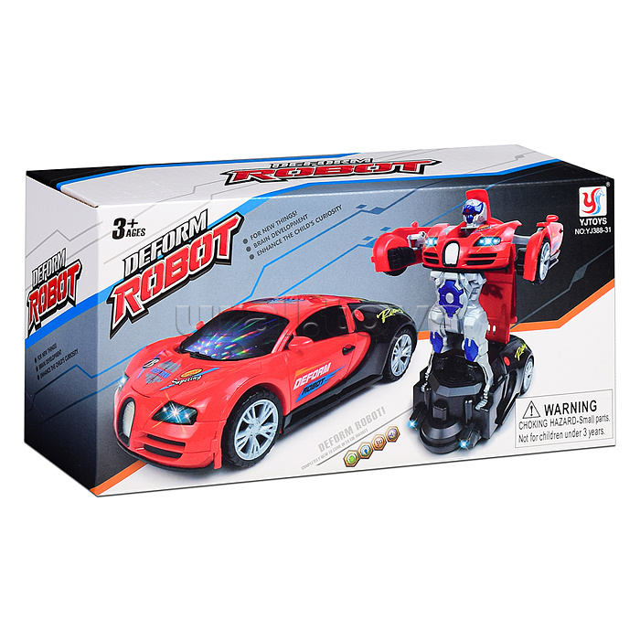 Машина-робот "Спорт" в коробке