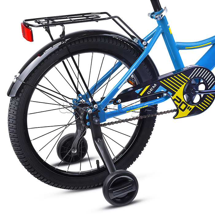 Велосипед 20" Rocket Gem, цвет голубой
