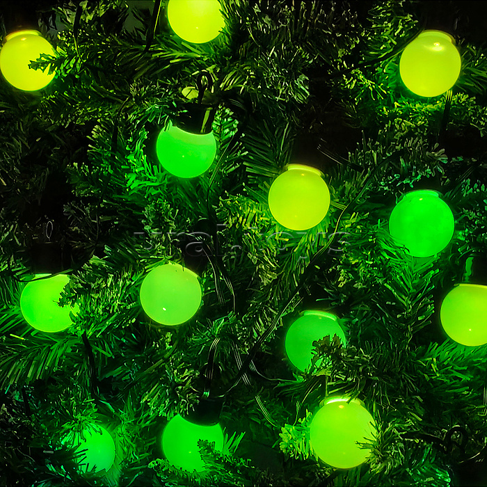 Электрогирлянда-Smart 6 м, 20 ламп, 10 режимов, USB, ИК пульт (цветная)в пакете