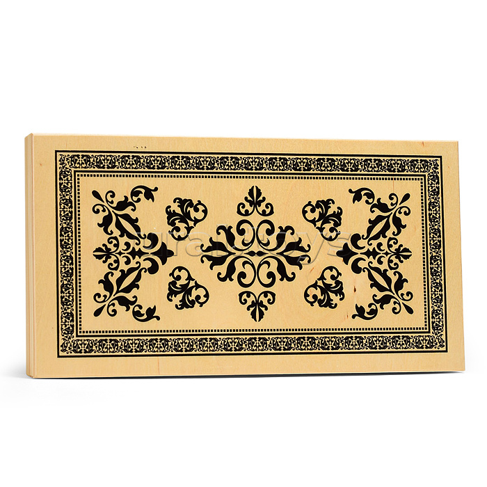 Нарды деревянные малые (400х200мм) дерев. фишки