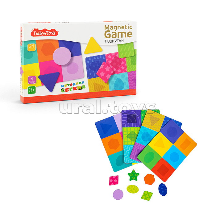 Игра магнитная "Лоскутки". Серия Магнитные игры