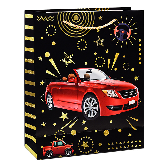 Пакет подарочный "Car" 26х32х10 см Пакет подарочный "Car" 26х32х10 см