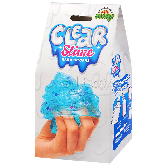 Игрушка в наборе "Slime лаборатория", 100 гр., Clear