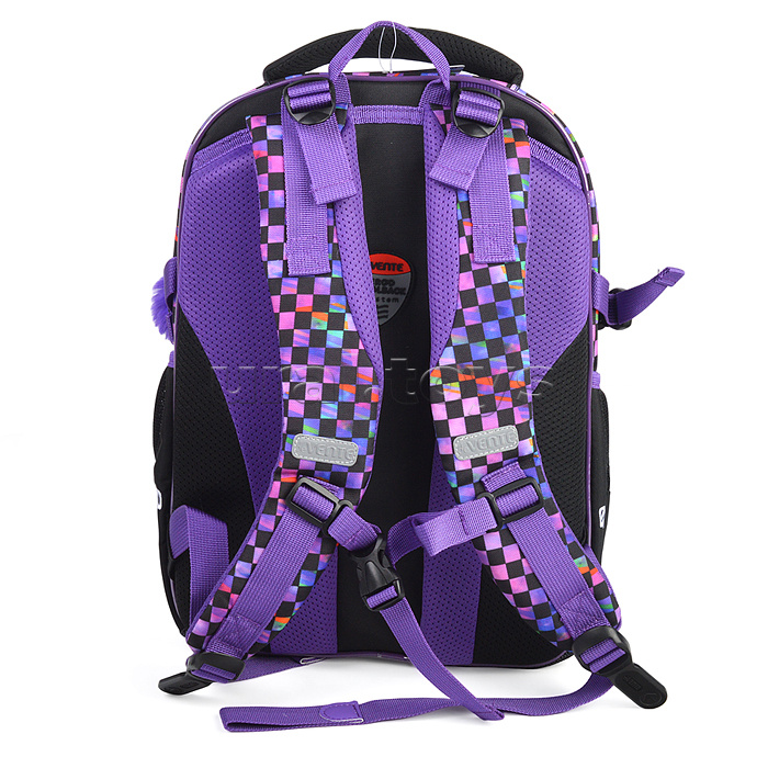 Рюкзак "Ergo. Contemporary Mind" школьный 39x28x20 см (18 л) 850 г, текстильный, 2 отделения на молнии, одно с уплотненным отделением для ноутбука до 15 дюймов и книг и карманом для учебников, второе с органайзером и карабином для ключей, передний карман 