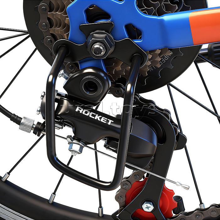 Велосипед 20" Rocket Crux 1.0 , цвет синий, размер 11"