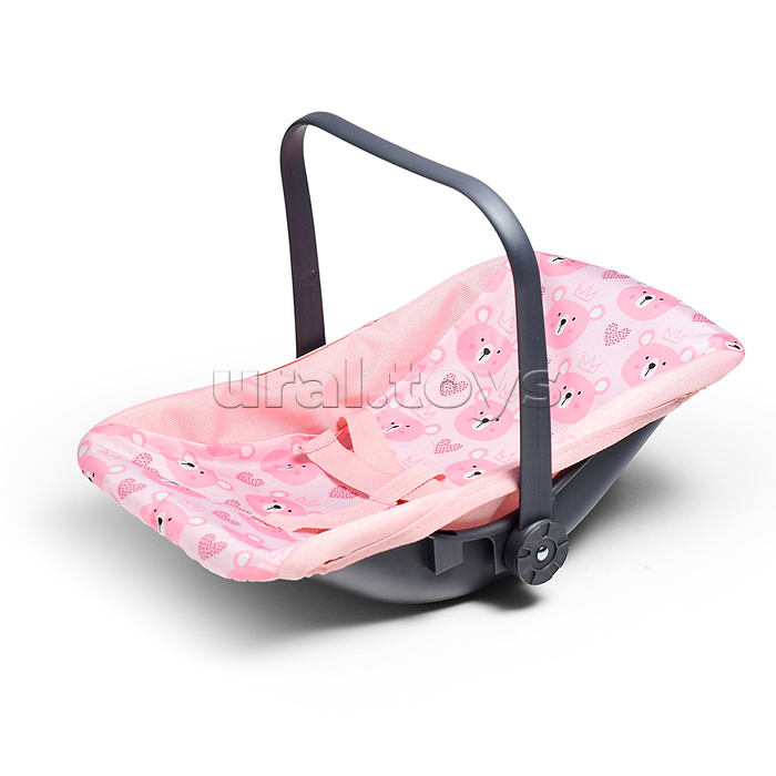 Люлька для кукол, с ручкой для переноски и ремнем безопасности