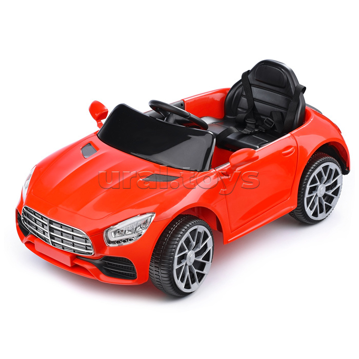 Электромобиль "Престиж" на аккумуляторе, с р/у управлением, в коробке (красный)