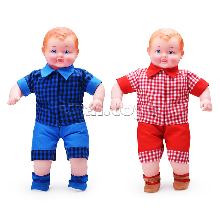 Кукла Володя Юнга мягконабивной 60см в пакете