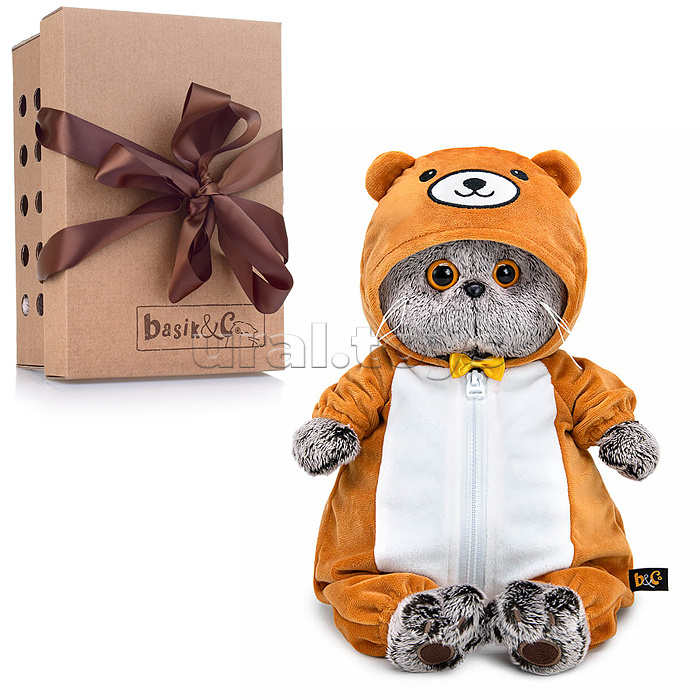 Кот Басик в кигуруми "Медвежонок"