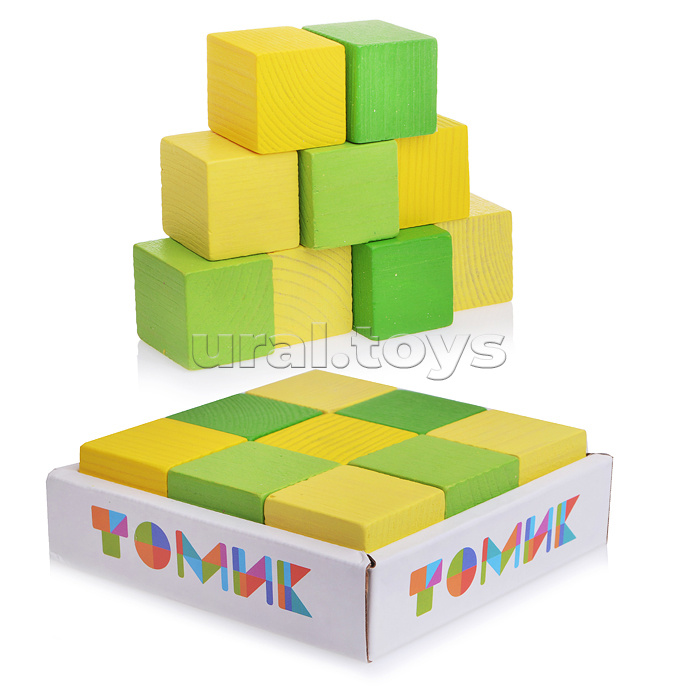 Кубики "Мини" (9 штук) в ассортименте
