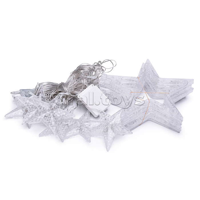 Электрогирлянда интерьерная "Звёзды" цветная