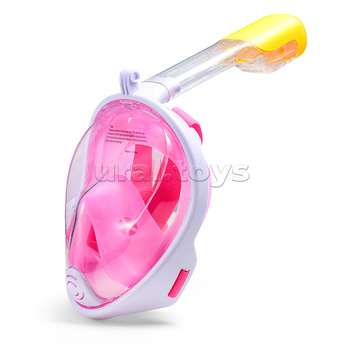 Маска для плавания и снорклинга с креплением для камеры
