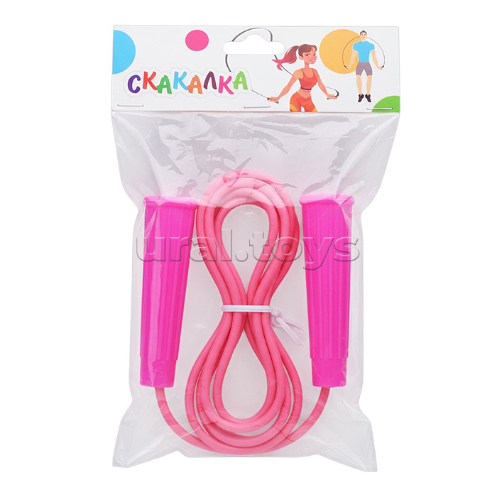 Скакалка "Детская" в пакете с флаером (2 м)